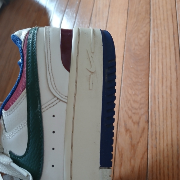 AF1 Inspired Nike Gamma Force Sail Green Maroon Navy Running Shoes DX9176-102 - Picture 14 of 16